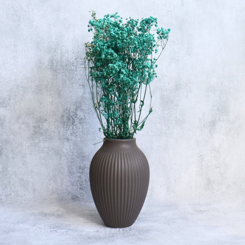 Modrá stabilizovaná gypsophila Nevěstin závoj – elegantní sušená květina pro výzdobu a dekorace